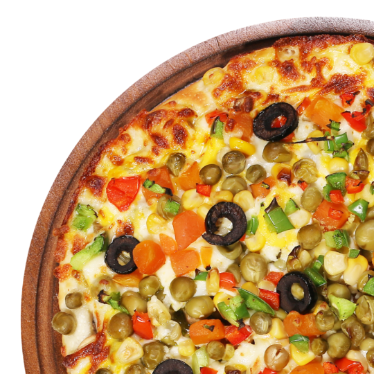 پیتزا سبزیجات آمریکایی